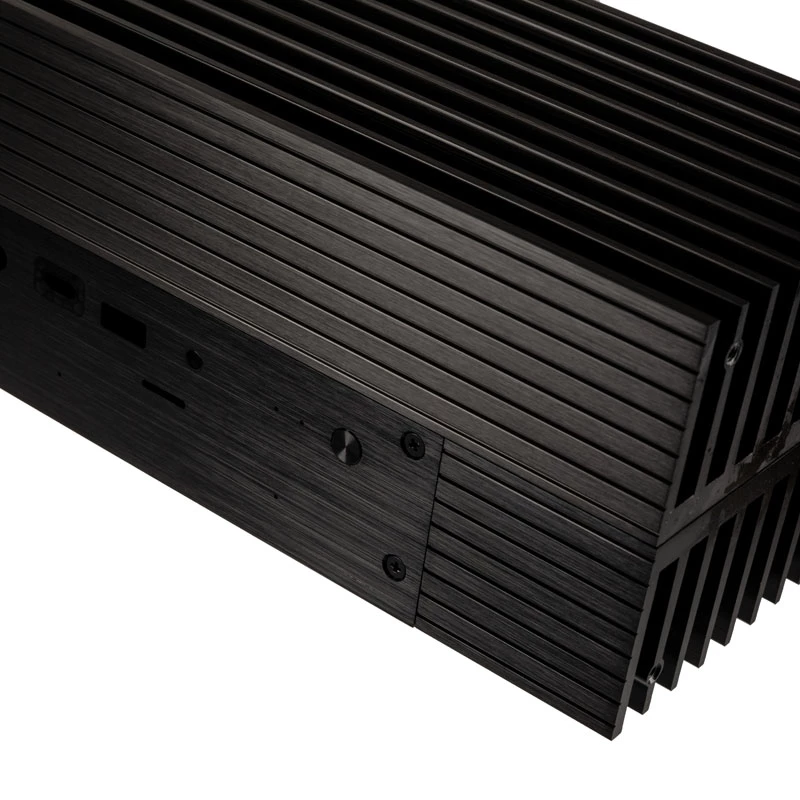 Akasa Turing A50 MKII - Ultra Small Form Factor (USFF) - PC - nero - alluminio - home office - Kensington