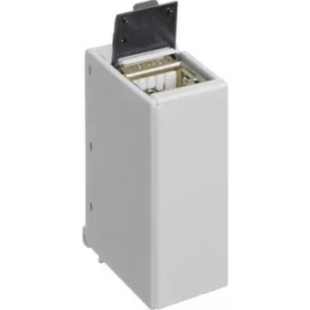 Hager ZZ45ZPH6 - RJ-45 - 2P - 6a - grigio - 18 mm - 35 mm