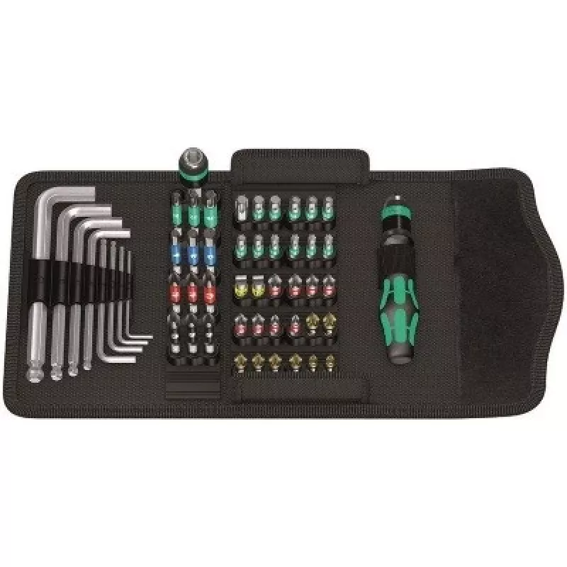 Set di bit a bussola Wera KK 100 52 pezzi