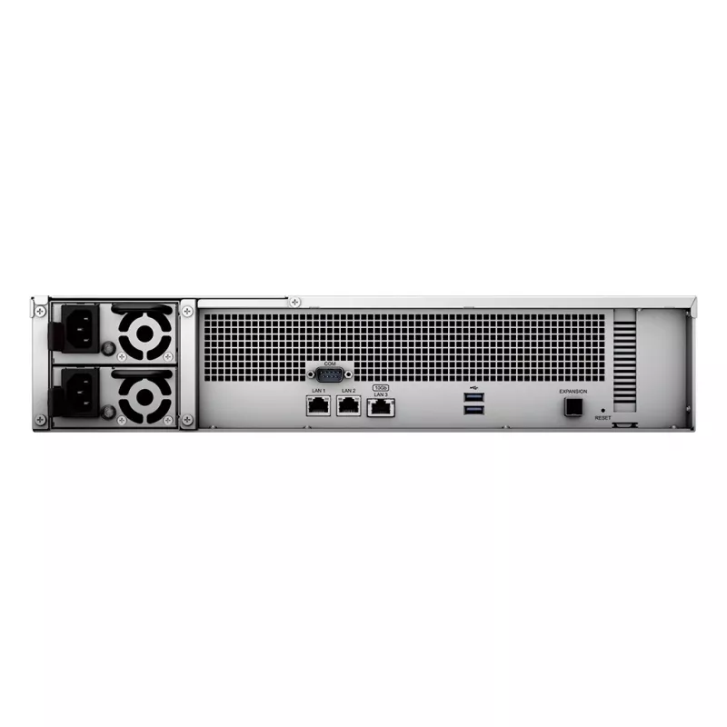 Synology RackStation RS2423+ NAS/server di storage rack (2U) Ryzen Embedded V1780B 8 GB DDR4 0 TB DiskStation Manager nero, grigio