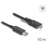 Cavo ottico attivo DeLOCK 83206 USB Type-A su Type-C 10 m 10 Gbit/s