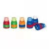 Temperino colorino 65269PTR 2in1 con gomma — Temperino manuale a doppio foro con gomma integrata