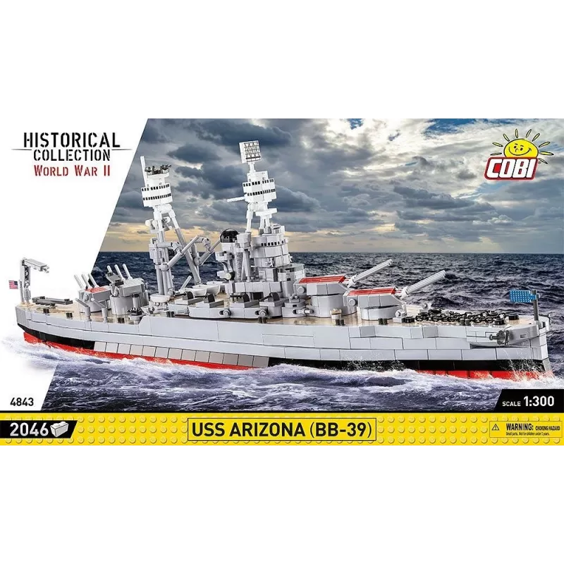 Mattoncini USS Arizona BB-39 2046 pezzi