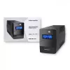 Qoltec Monolith UPS (gruppo di continuità) doppia conversione (online) 1 kVA 600 W 2 prese Schuko