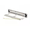 Patch panel LANBERG PPKS-9212-B 12 porte 1U 10 pollici FTP