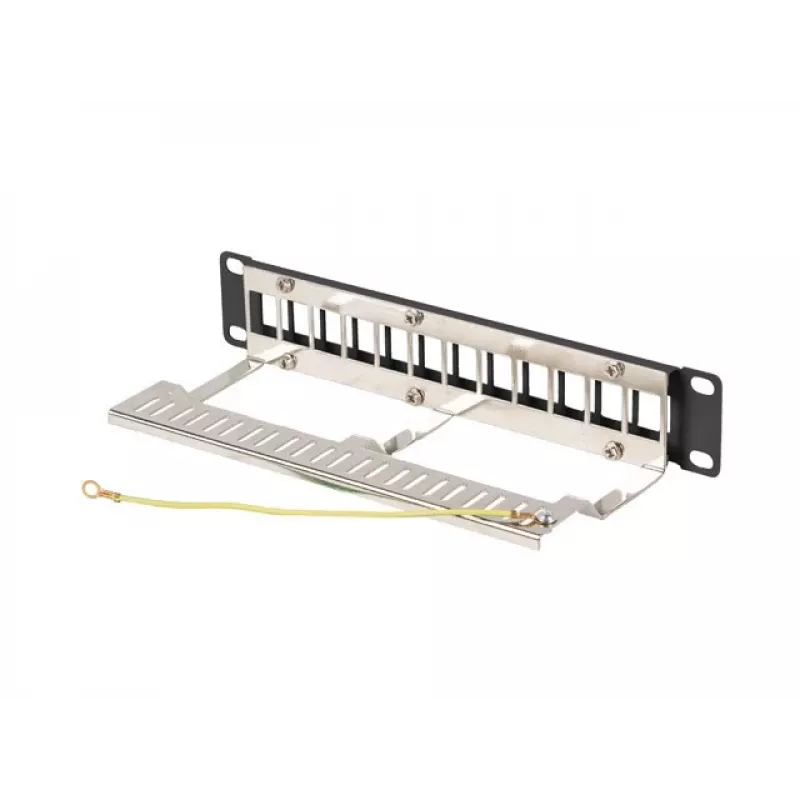 Patch panel LANBERG PPKS-9212-B 12 porte 1U 10 pollici FTP