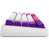 LORGAR KBP70MW, tastiera da gaming meccanica wireless 65% Pro, bianco, layout EN
