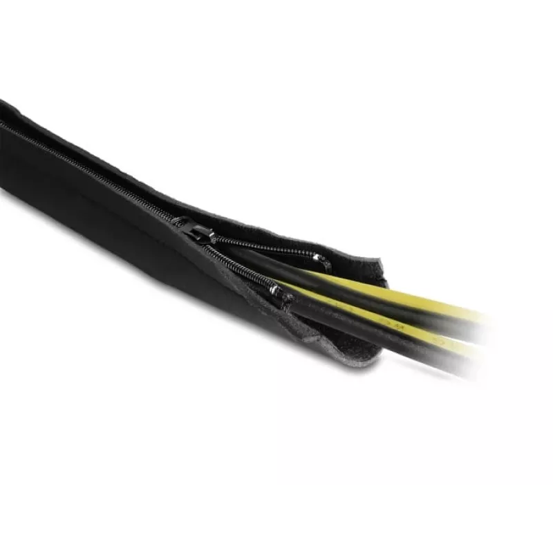 DeLOCK guaina per cavi neoprene flessibile con cerniera 1,5 m x 100 mm nero