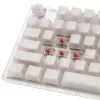 Tastiera Ducky One 3 RGB gaming USB QWERTY US English bianco
