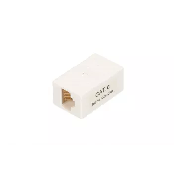 Presa Extralink RJ45 CAT6 UTP, plastica, bianco, 1 pz.