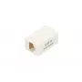 Presa Extralink RJ45 CAT6 UTP, plastica, bianco, 1 pz.