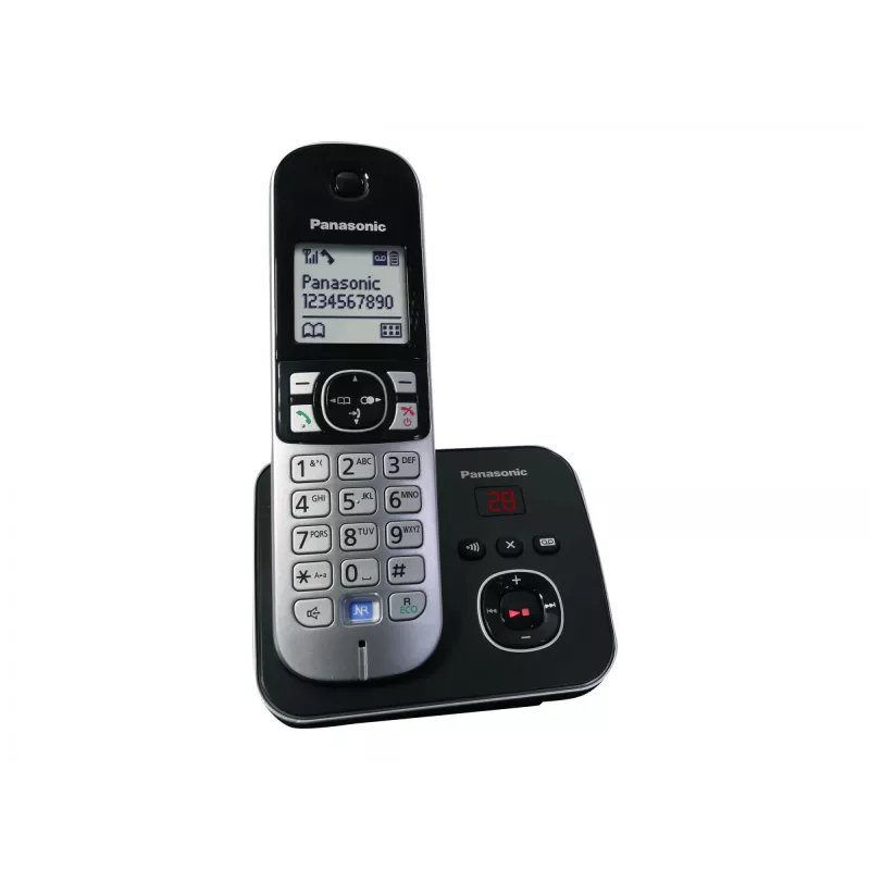Telefono DECT Panasonic KX-TG6821GB nero