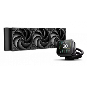 Dissipatore CPU liquido all-in-one DeepCool SPARTACUS 360, radiatore da 360 mm, 3 ventole da 120 mm