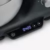 Robot da cucina Severin KM 3898 1000 W 5,5 L nero acciaio spazzolato argento