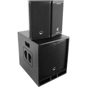 Sistema audio attivo 2.1 Omnitronic MAXX-1206DSP 120W RMS Bluetooth
