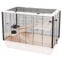 INTER-ZOO Hugo Wood beige - gabbia per roditori - 78 x 48 x 58 cm