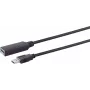 Cavo USB S/CONN 13-39075 10 m USB 3.2 Gen 1 nero