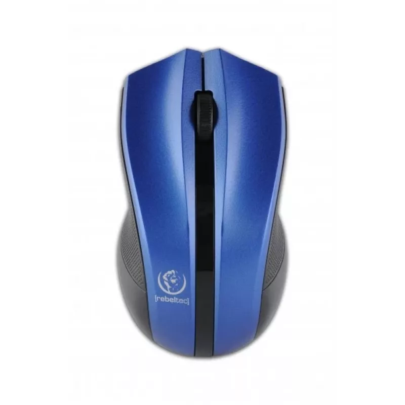 Mouse ottico wireless Rebeltec, Galaxy blu/nero