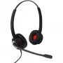 Cuffie USB binaurali Plusonic 10.2P, compatibili con BBB, connessione USB con filo, design binaurale