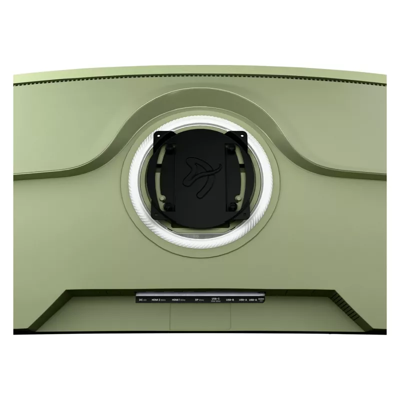 Monitor per computer curvo Arozzi Nova 49 pollici (124,5 cm) Dual QHD 5120×1440 LED VA, 4 ms, verde