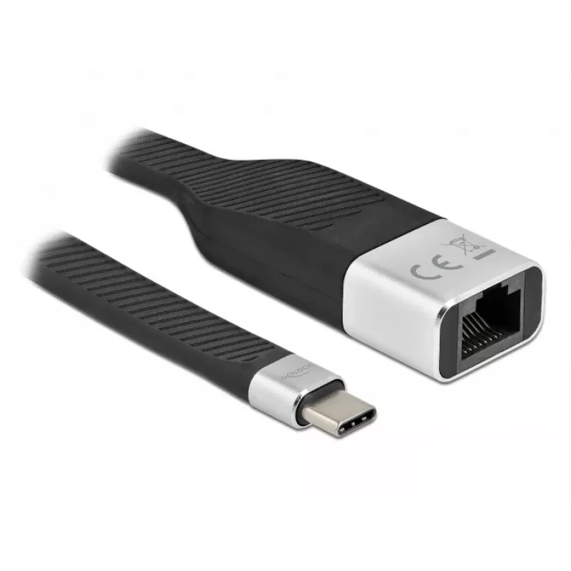 Cavo flat FPC DeLOCK 86936 USB Type-C a Gigabit LAN 15 cm