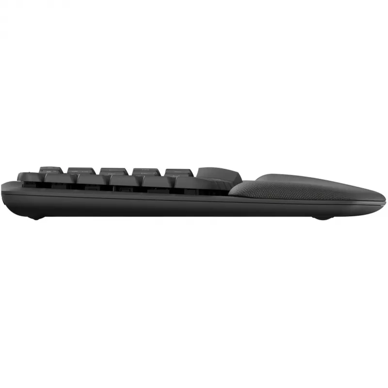 Tastiera wireless ergonomica Wave Keys - GRAPHITE - NLB - 2.4GHZBT - NA - CENTRAL-419 - UNIVERSAL