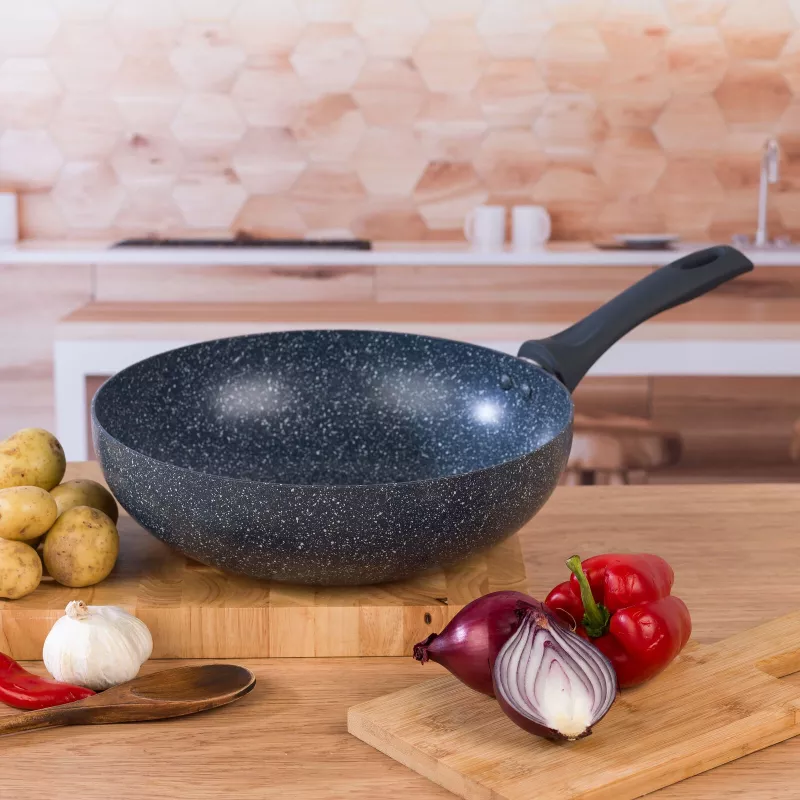 Padella Russell Hobbs RH00851EU7 28 cm con rivestimento antiaderente effetto pietra