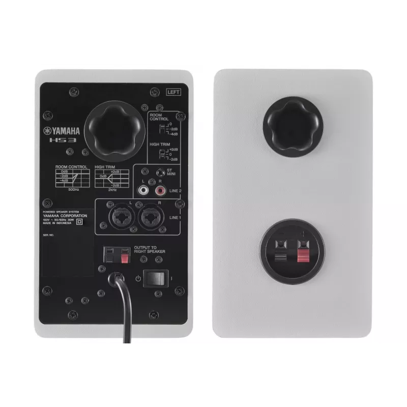 Yamaha HS3 bianco - monitor da studio attivi a due vie, coppia
