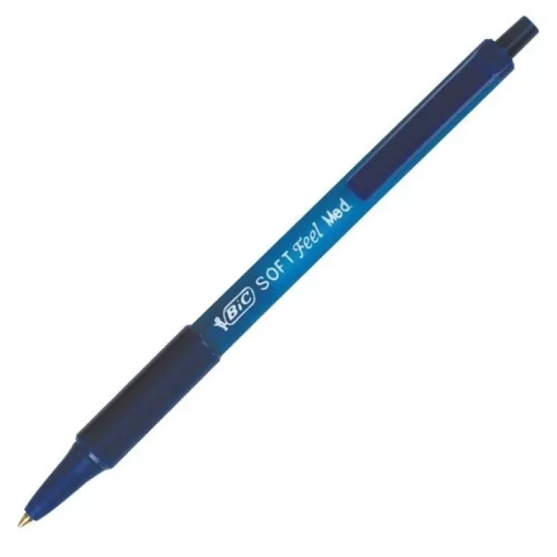 Penna a sfera BIC SOFTFEEL CLIC 0,32 mm, blu, 1 pz. 914346