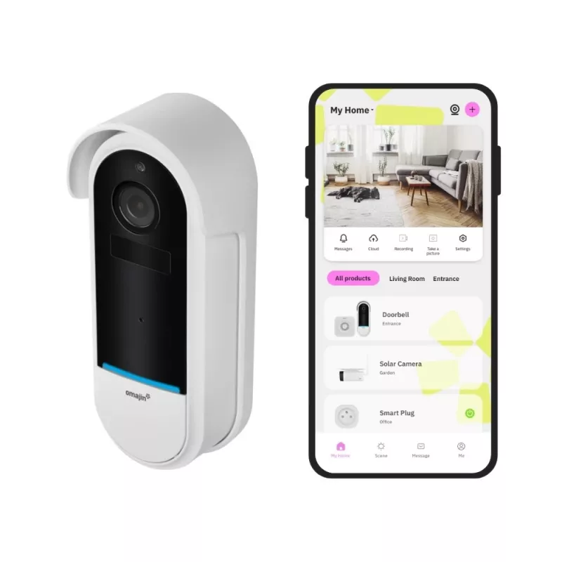 Campanello con gong Omajin by Netatmo OVD-01-EU nero bianco