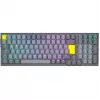 Celeris 1800, Tastiera da gaming grigia, layout DE, ENDORFY gialla by Gateron