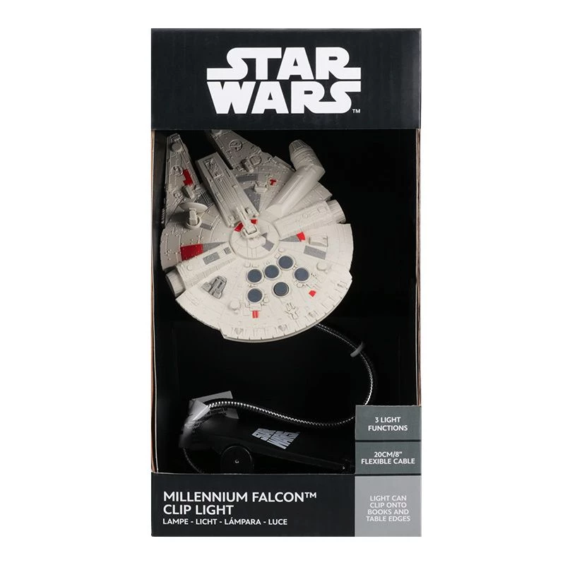 Lampada con clip Paladone Star Wars Millennium Falcon