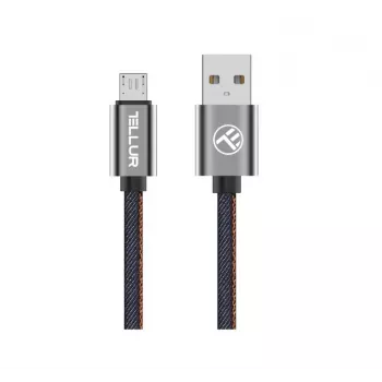 Cavo dati USB a Micro-USB Tellur 1 m denim