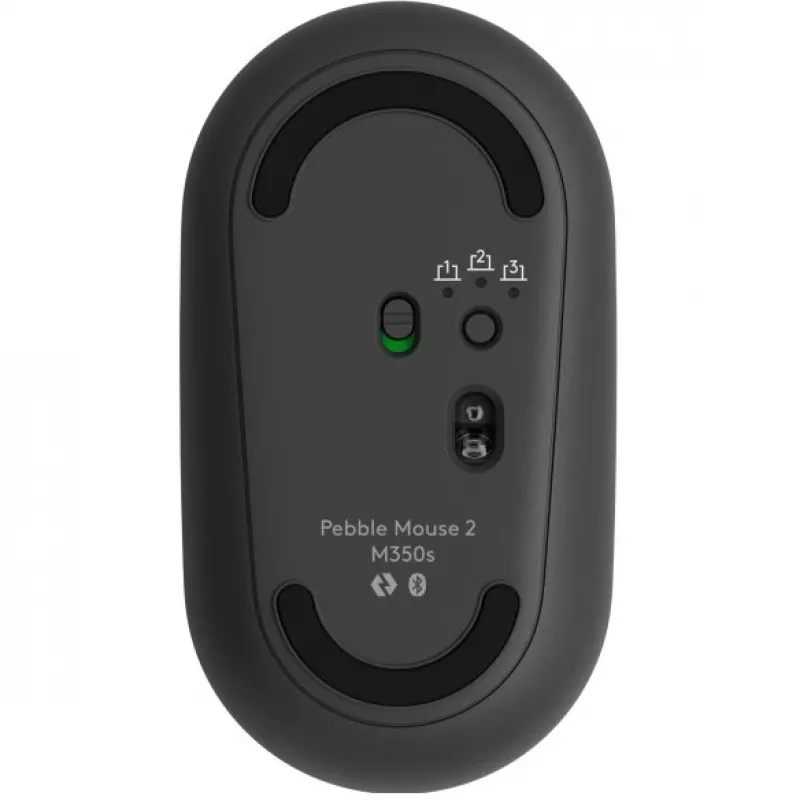 Logitech Pebble 2 Combo Tastiera e mouse wireless QWERTZ tedesco grafite