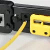 Pinza crimpatrice per cavi Gembird T-WC-05, lunghezza 195 mm, larghezza 53 mm, 0,36 kg, giallo/rosso/nero