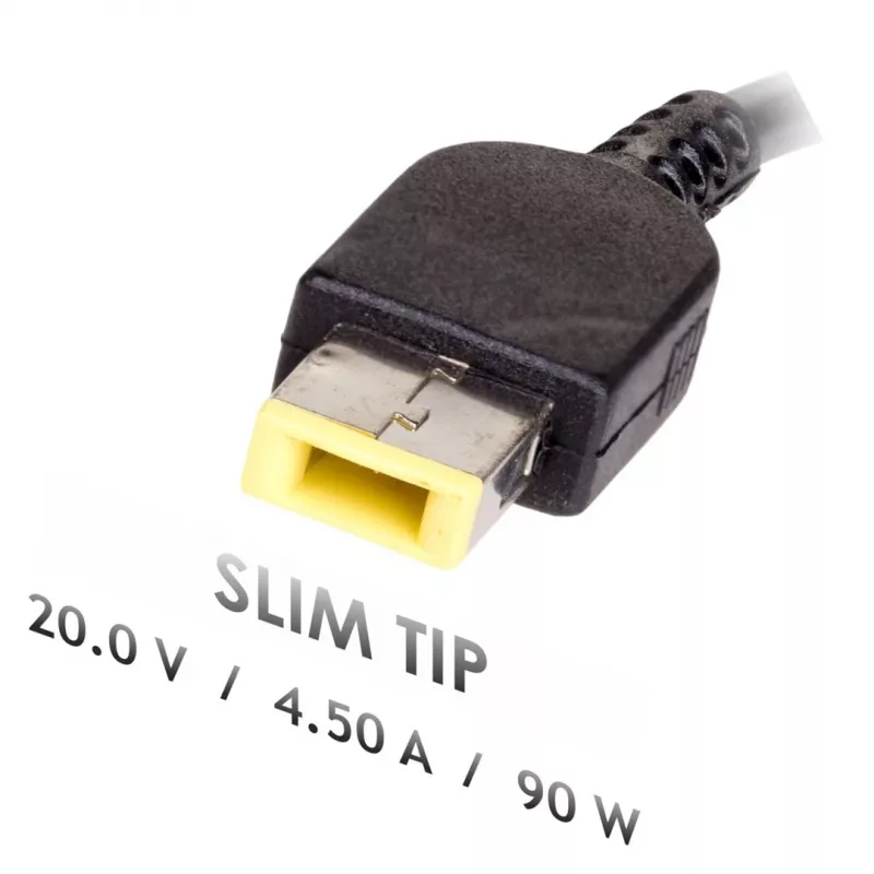 Alimentatore per notebook Akyga AK-ND-29 per Lenovo, 90 W, 20 V, 4,5 A, Slim Tip