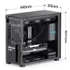 Case PC Jonsbo D41 MESH midi tower nero
