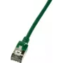 LogiLink cavo di rete slim U/FTP 1,5 m Cat6a U/FTP (STP) verde (CQ9045S)