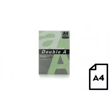 Carta colorata Double A, 80 g, A4, 500 fogli, Emerald