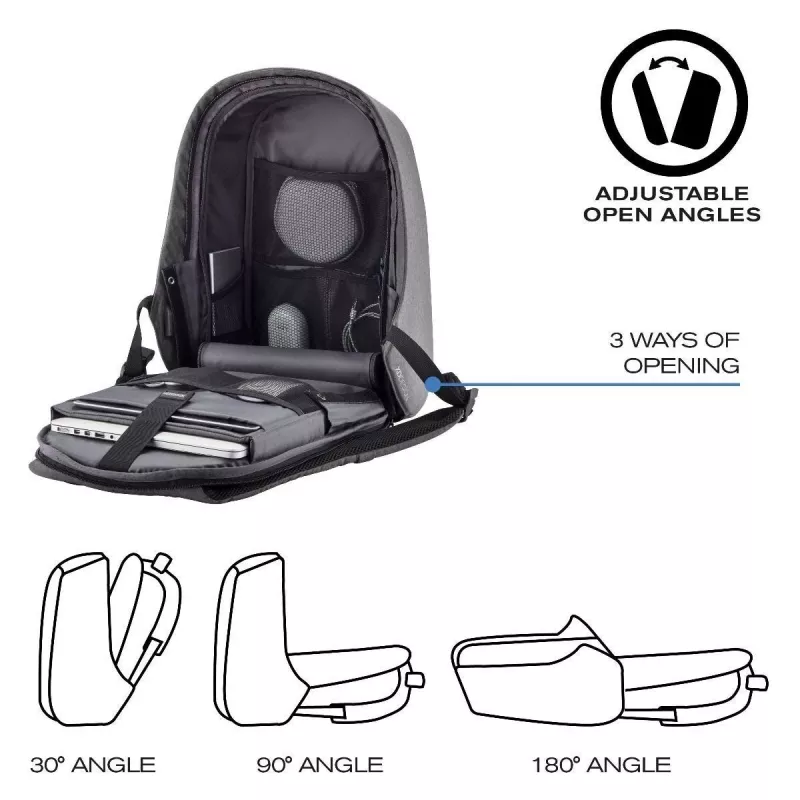 Zaino XD-Design Bobby Hero Small nero grigio