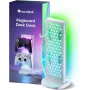 Nanoleaf Pegboard Desk Dock, Bianco | 15 W | RGB