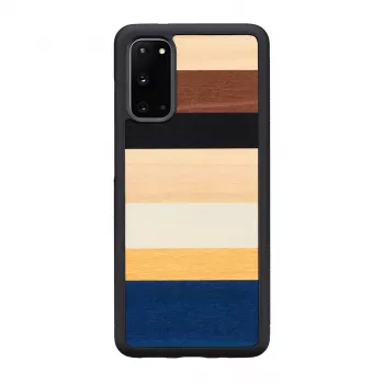 Custodia per cellulare man and wood Galaxy S20 nero – cover protettiva per Samsung Galaxy S20