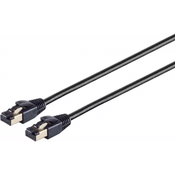 Cavo di rete S/CONN 08-41085 nero 15 m Cat8.1 F/FTP