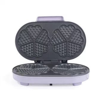 Giles & Posner EK6700GSPPVDE Macchina per waffle a doppio cuore