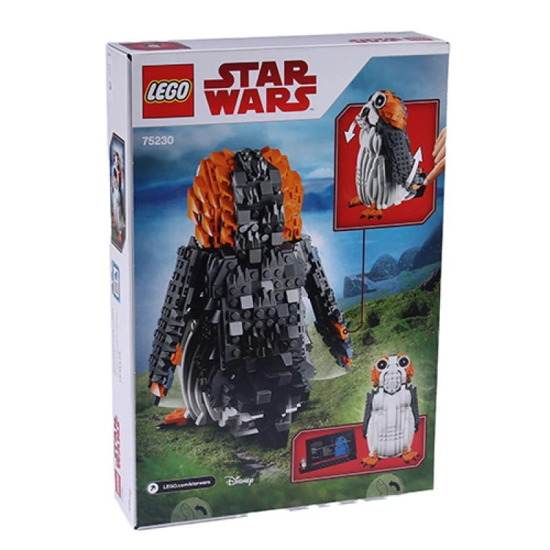 LEGO figura da costruire Star Wars Porg 75230 – modello da collezione con funzioni mobili