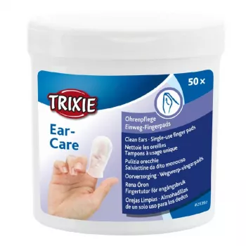 TRIXIE Ear-Care salviette per la pulizia delle orecchie - 50 pz.