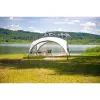 Gazebo Event Shelter, 4,5 x 4,5 m (grigio chiaro/grigio)