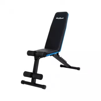 Panca inclinata rinforzata Rebel con supporto per le gambe REBEL ACTIVE – inclinazione regolabile, supporto gambe