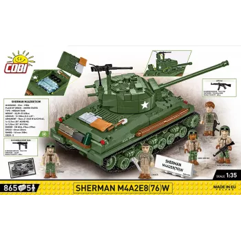 Blocks Sherman M4A2E8 865 mattoncini