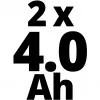 Batteria 18 V 2 x 4,0 Ah EINHELL